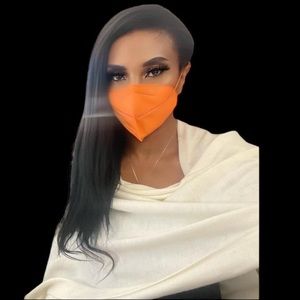 White One-Sided Shawl